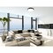 Z-Lite Algar Flush Mount, 1-Light, 16 In.W x 3 In.H, Matte Black + Brushed Nickel/Frosted 1006F16-MB-BN-LED - alternate 8